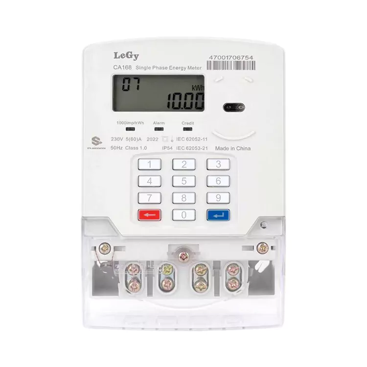 Pengukur Energi Prabayar Keypad Fase Tunggal